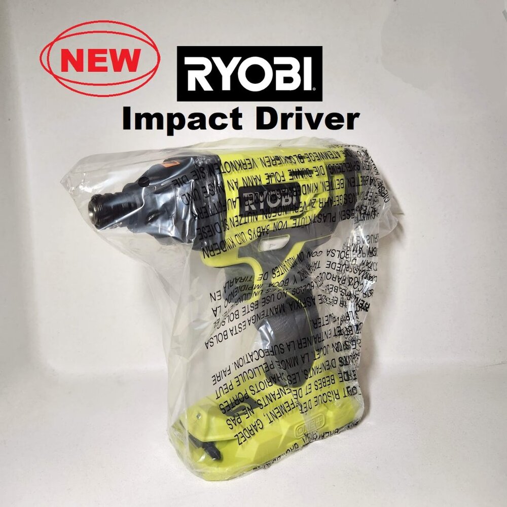 RYOBI ONE+ 18V Cordless Impact Driver (Tool Only) P235A Brand NEW